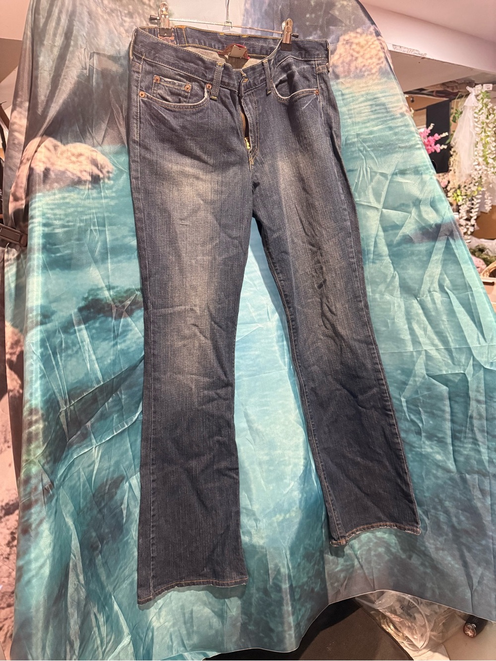 Lucky Brand Dark Wash Blue Bootcut Jeans